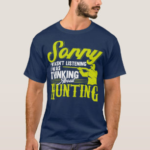 Deer Hunting Trapper Shooting Antler Hunting Shed T-Shirt