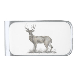 Deer II Money Clip