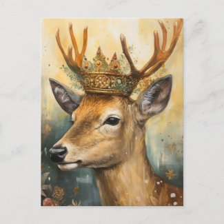 Deer in a Crown 