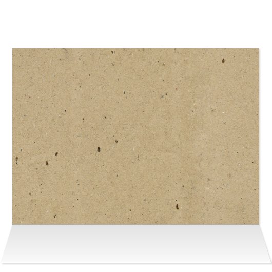 Deer In A Santa Hat Name Card (Inside Horizontal (Top))