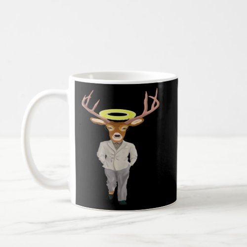 Deer In A suit Like a Business Man Boss Deer  Coffee Mug
