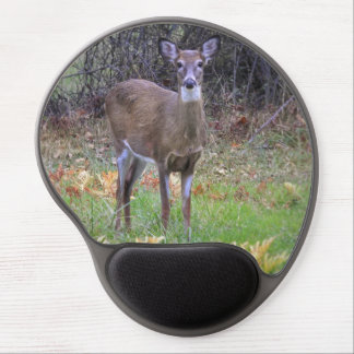 Deer in an Autumn Field Gel Mouse Pad