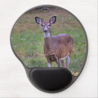 Deer in an Autumn Field Gel Mouse Pad