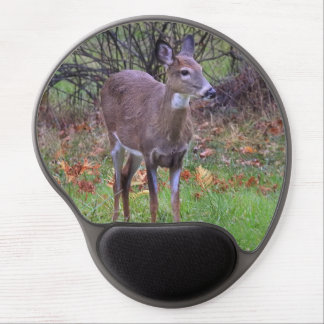 Deer in an Autumn Field Gel Mouse Pad