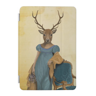 Deer In Blue Dress 2 iPad Mini Cover