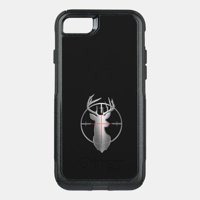 Deer in Crosshairs Otterbox iPhone Case (Back)