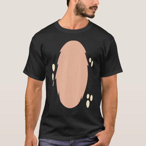 Deer In Headlights Animal Halloween DIY Costume Sh T_Shirt