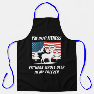 Deer In My Freezer - Deer Hunter Deer Hunting Apron
