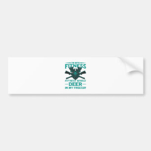 Deer In My Freezer - hunting lover Bumper Sticker