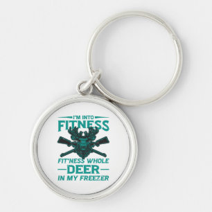 Deer In My Freezer - hunting lover Keychain
