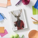 Deer in Smoking Jacket iPad Pro Cover<br><div class="desc">Deer in Smoking Jacket by Fab Funky. Features a deer lounging in its smoking jacket. | 190002D</div>