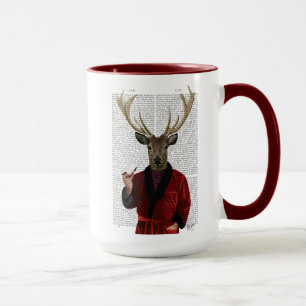 Deer in Smoking Jacket Mug