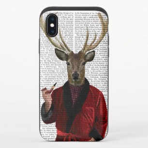 Deer in Smoking Jacket iPhone X Slider Case