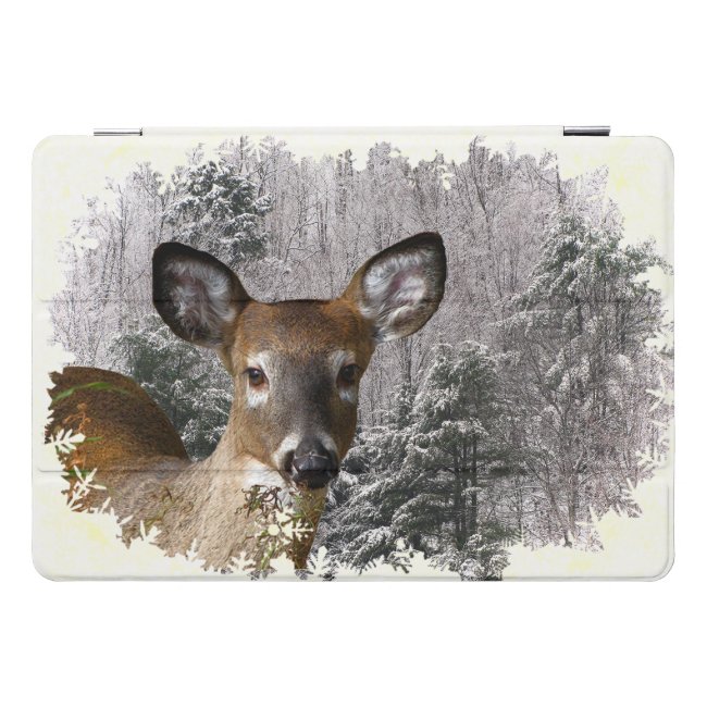 Deer in Snow Winter Hills 10.5 iPad Pro Case