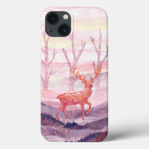 Deer in the forest iPhone 13 case