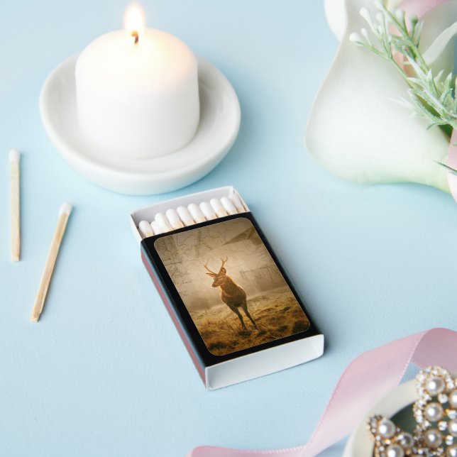 Deer in the forest matchboxes (Insitu)