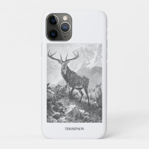 Deer in the High Mountains iPhone 11 Pro Case