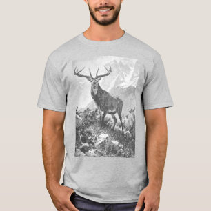 Deer in the High Mountains T-Shirt