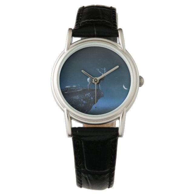 deer in the moonlight watch (Front)