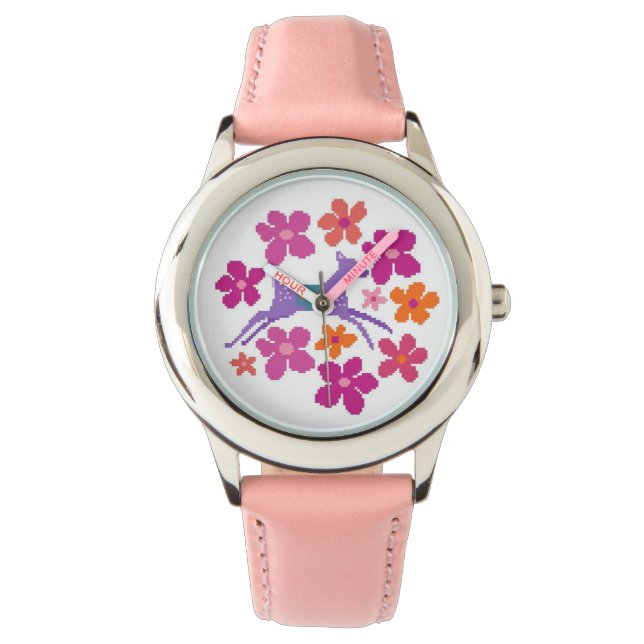 Deer in the Wildflowers eWatch Watch (Front)
