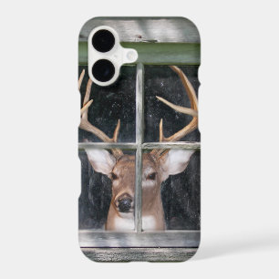 deer in window iPhone 17 case
