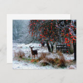 Deer in Winter (Front/Back)