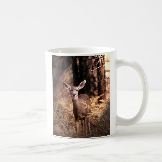 Deer in Yosemite National Park Coffee Mug (Right)
