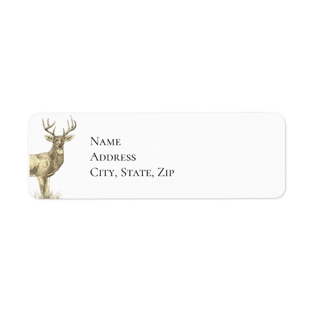 Deer Label (Front)