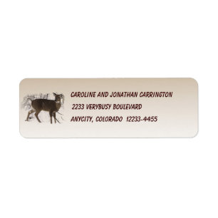 Deer Label