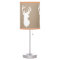 Deer Lamp Tan with Orange Trim