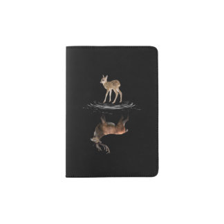 Deer Life Deer Lover Cute Deer Passport Holder