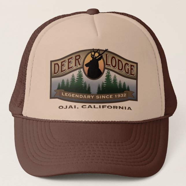 Deer Lodge Trucker Hat (Front)