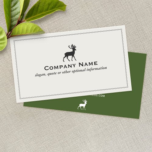 Deer Logo Business Card