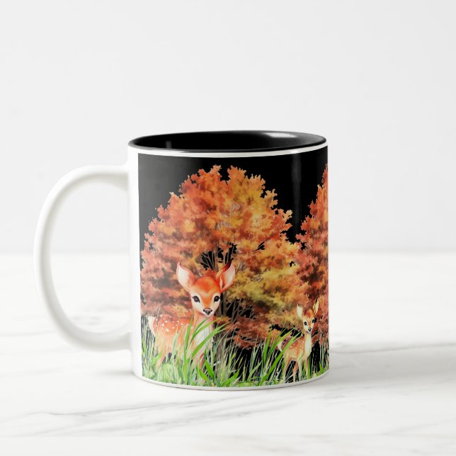 Deer Lovers Mug (Left)