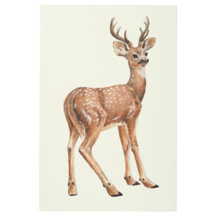 Deer Metal Print
