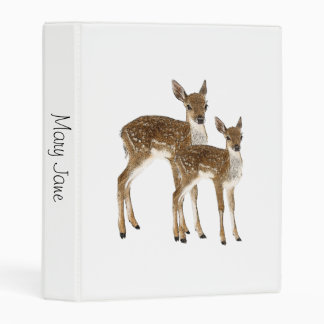 Deer Mini Binder