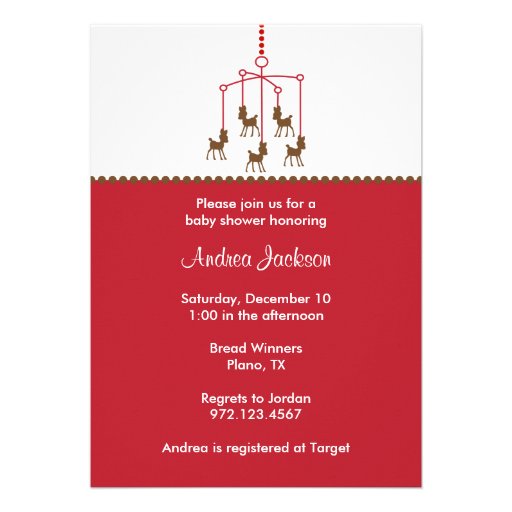 Mobile Baby Shower Invitations 3