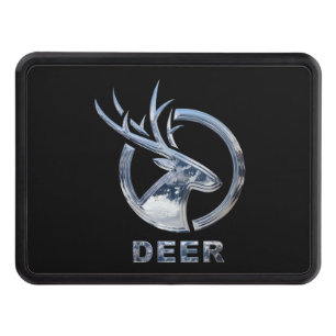 Deer-Mountain Steel Design Hitch Cover