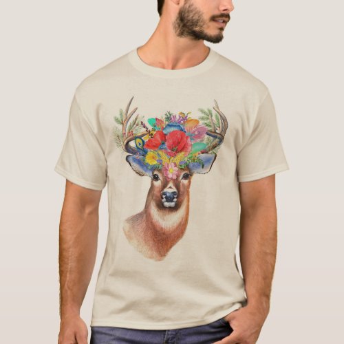 Deer Mullet  T_Shirt