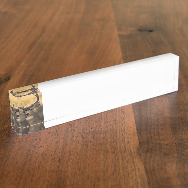 deer name plate (Side)