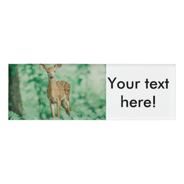 Deer Name Tag (Front)
