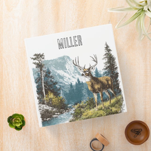 Deer Nature  3 Ring Binder (In Situ)