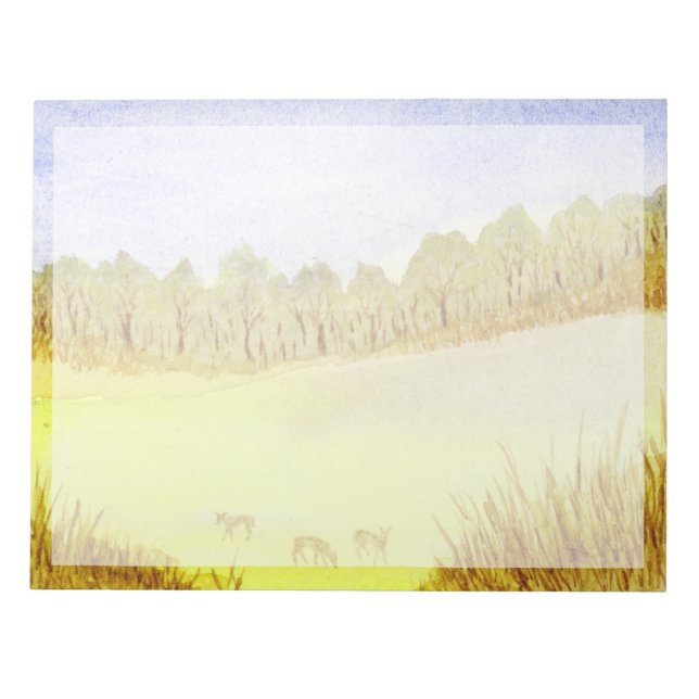 Deer Notepad (Front)