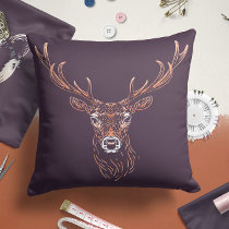 Deer | Nursery Boys Throw Pillow