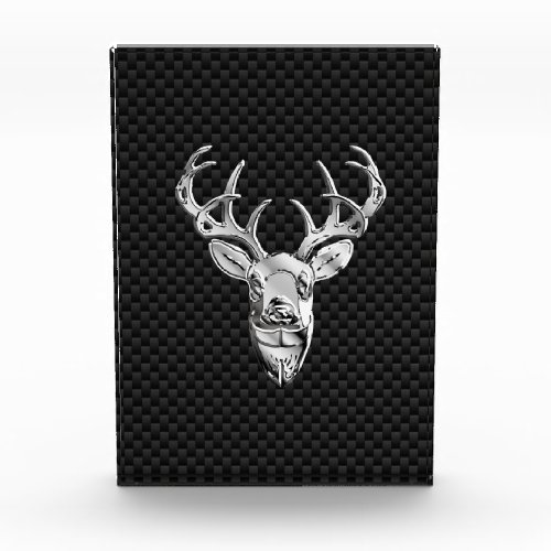 Deer on Carbon Fiber Style Print Award