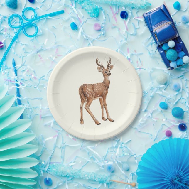 Deer Paper Plates (Party)