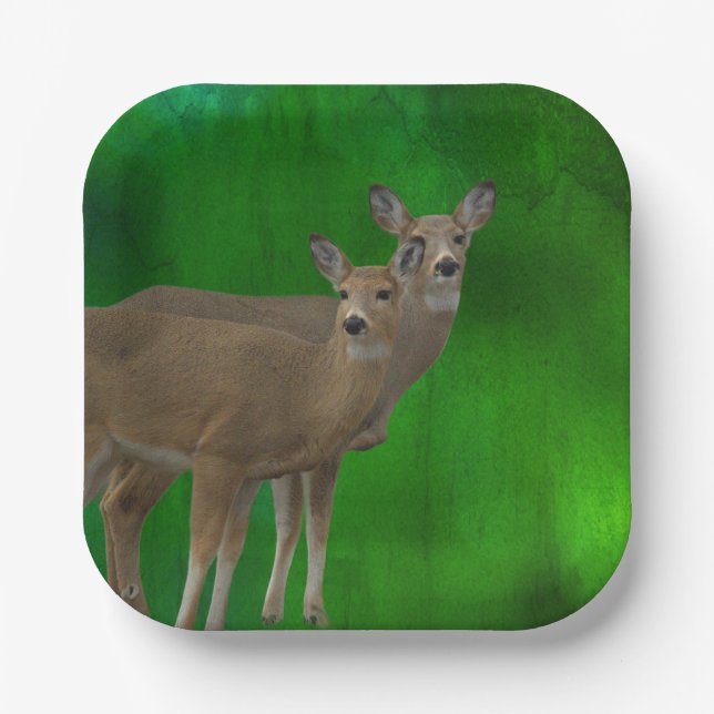 Deer Paper Plates (Front)