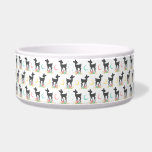 Deer Pattern, Baby Deer, Boho, Flowers, Moon Bowl<br><div class="desc">Cute,  fun and adorable pattern with deer silhouettes,  flowers and moon. Modern and trendy gift,  perfect for the boho lover in your life.</div>
