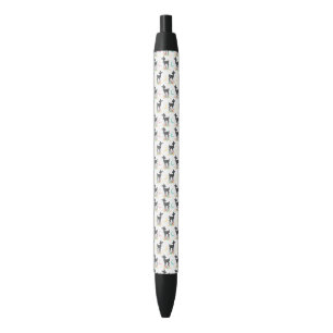 Deer Pattern, Baby Deer, Boho, Flowers, Moon Pen