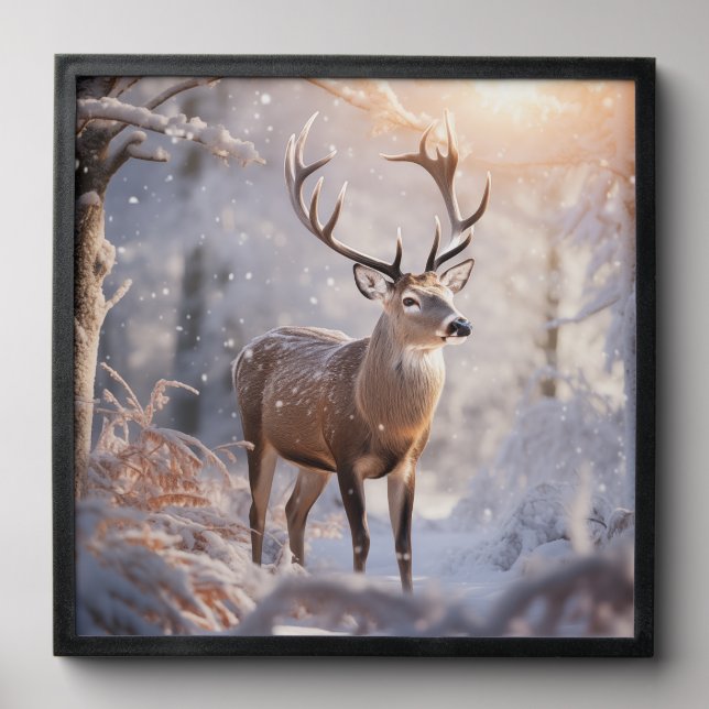 Deer Peel And Stick Photo Tile (Front Set)